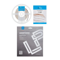 Светодиодная лента LEDS POWER 2835 112/м (10Вт/м) 24В нейтральная, серия ПРО140 005140