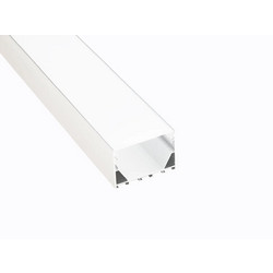 Профиль накладной LEDS POWER СПН5035 алюм. анод-й с матовым рассеивателем 2м 008516