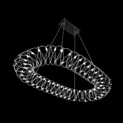 Люстра Elton oval L128 хром