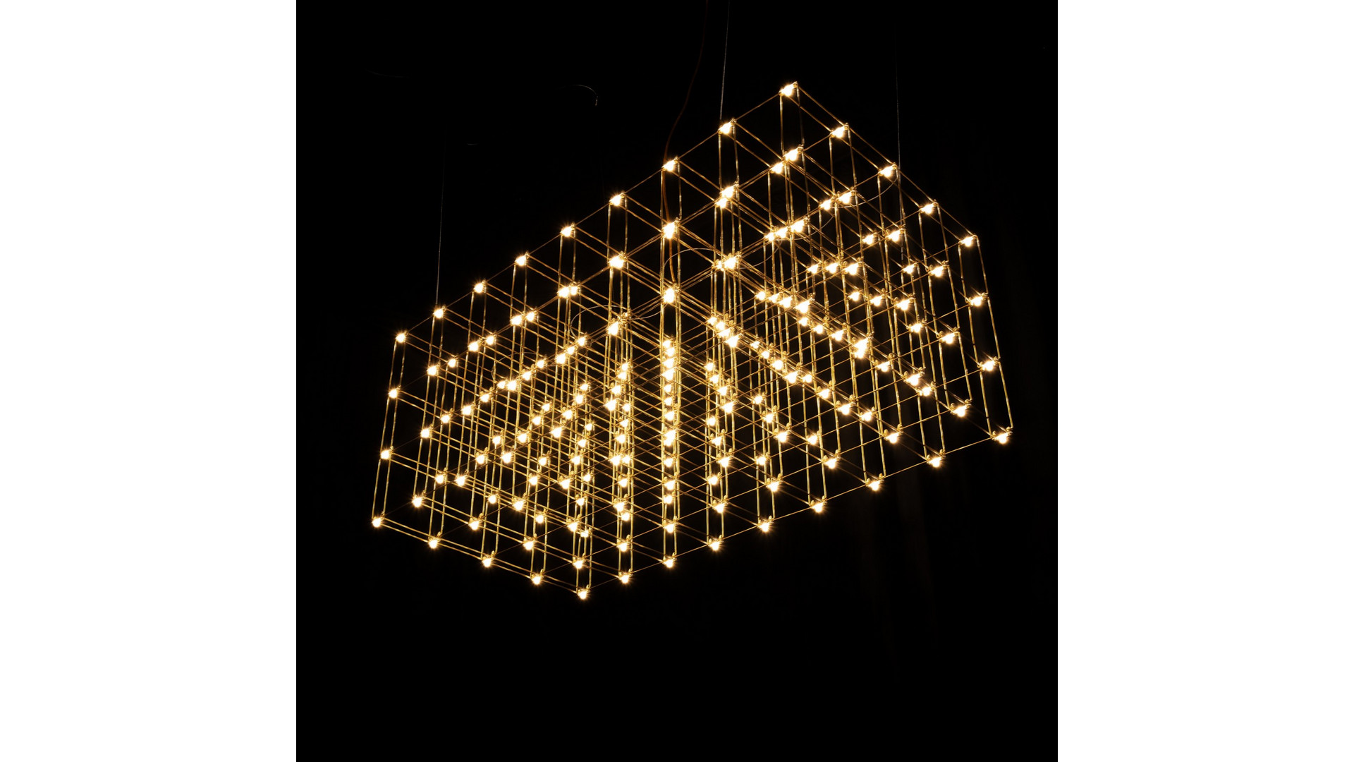 Люстра Cosmic ячейка 15 х 15 см 120 x 60 x 45 золото