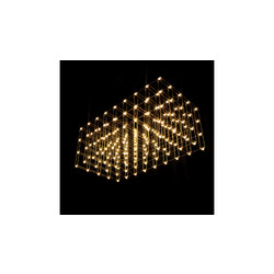 Люстра Cosmic ячейка 15 х 15 см 120 x 60 x 45 золото