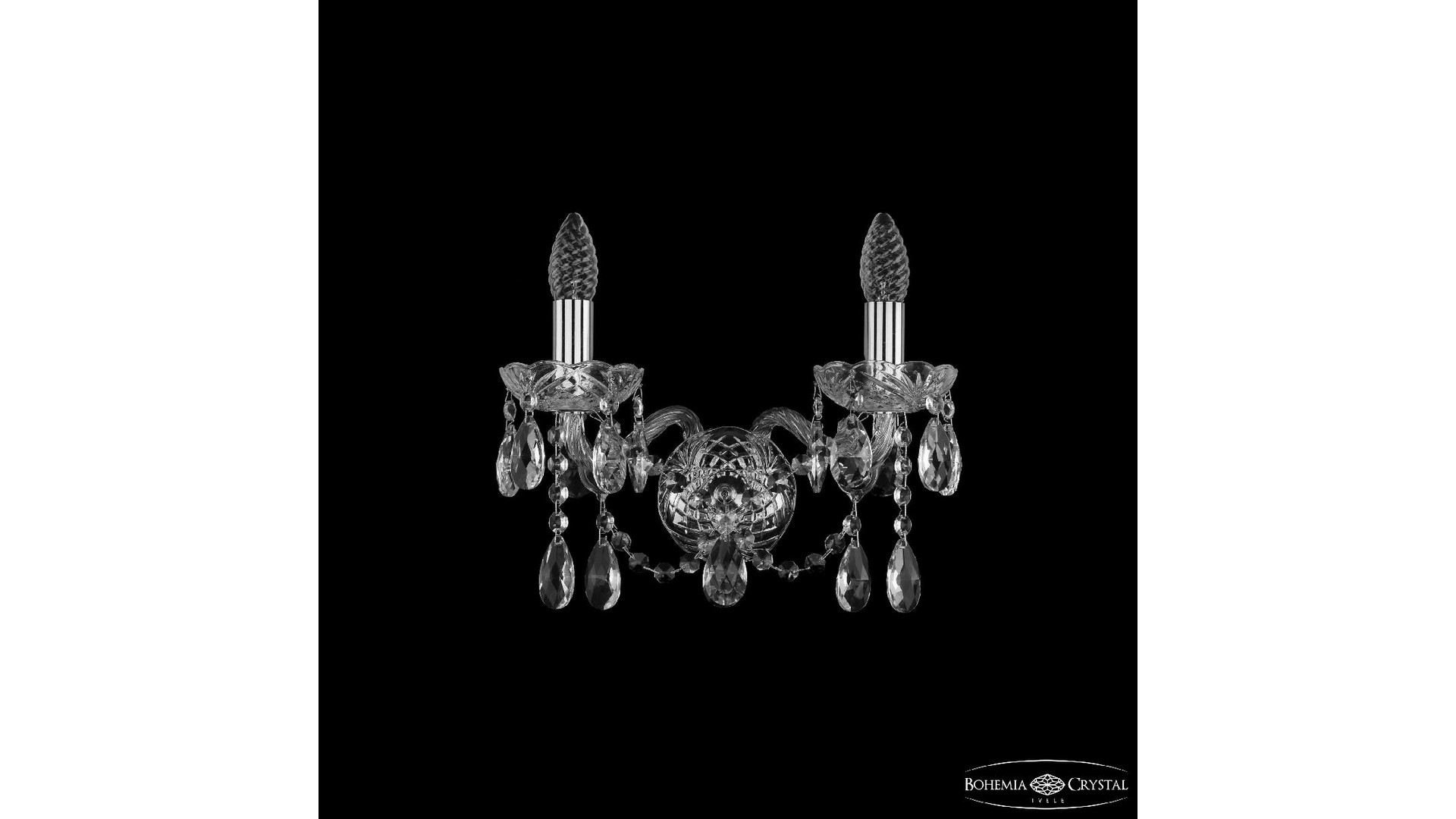 Бра Bohemia Ivele Crystal 1413B/2/141 Ni