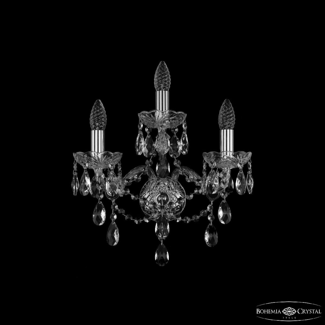 Бра Bohemia Ivele Crystal 1415B/2+1/165 Ni