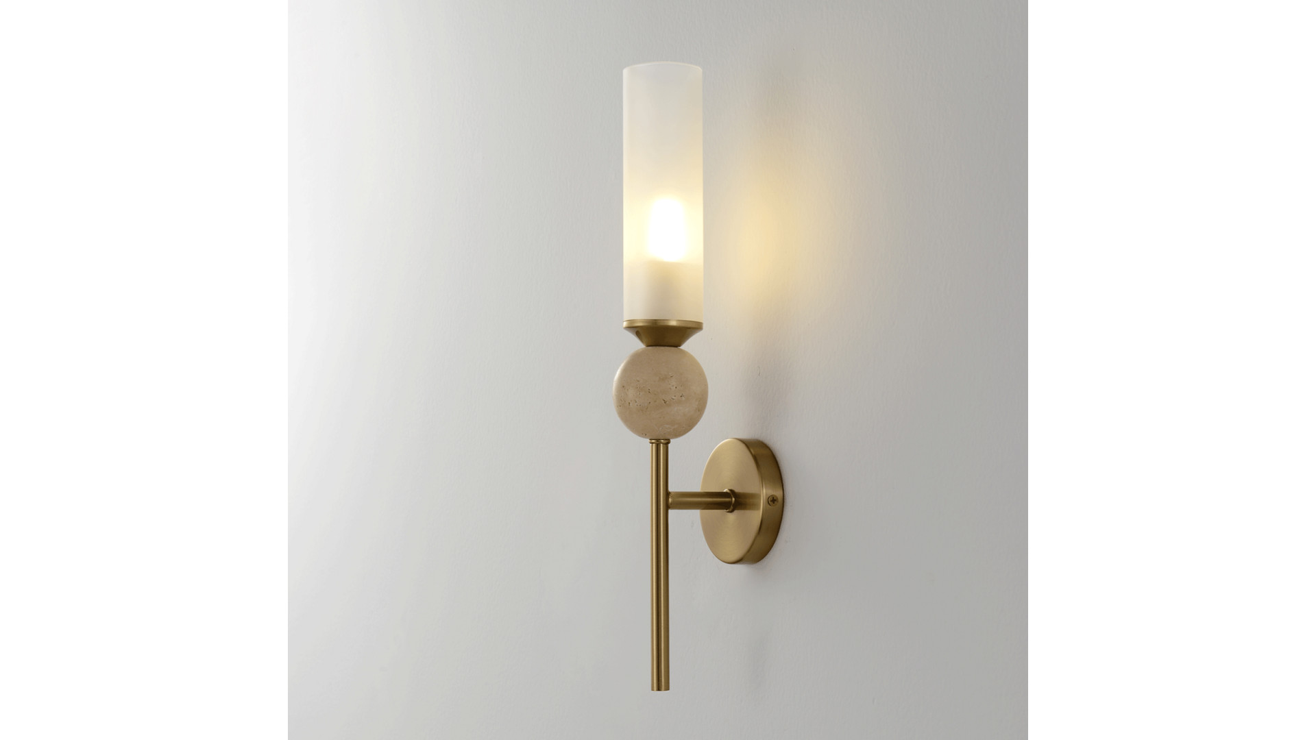 Бра Crystal Lux SIMPLY AP1.1 BRASS