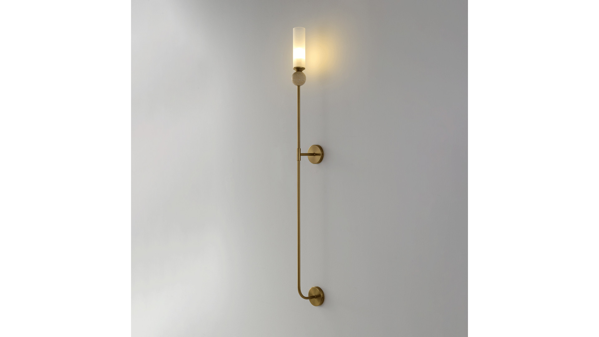 Бра Crystal Lux SIMPLY AP1.2 BRASS