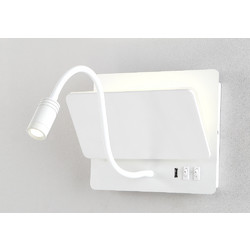 Бра Crystal Lux DUO AP9W LED WH