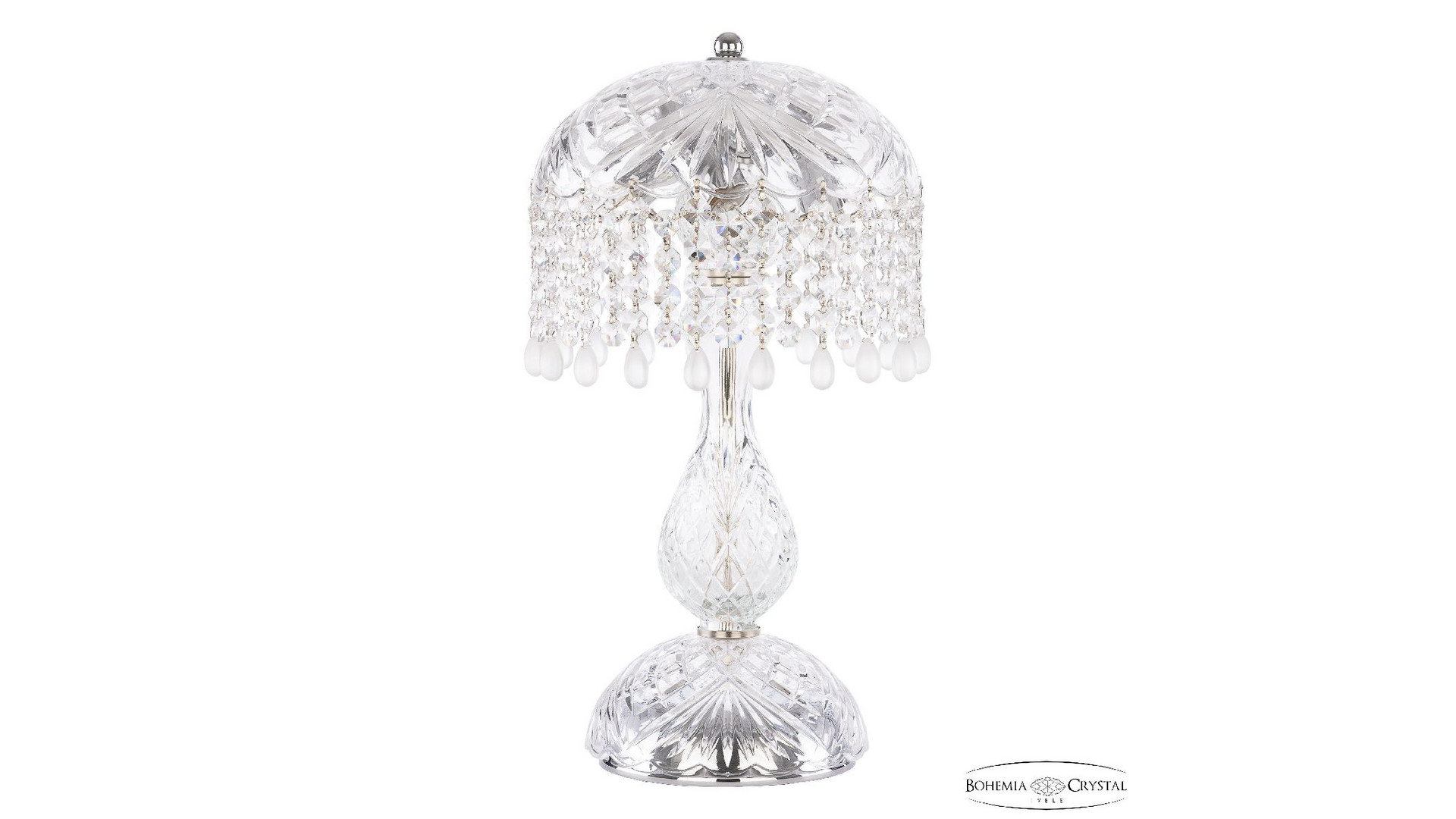 Настольная лампа Bohemia Ivele Crystal 14781L1/22 Ni V0300