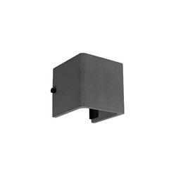 Уличный настенный светильник Arlight LGD-PERAN-WALL-S120x120-6W Warm3000 (BK, 0-80 deg, 230V) (IP65 Бетон) 051748