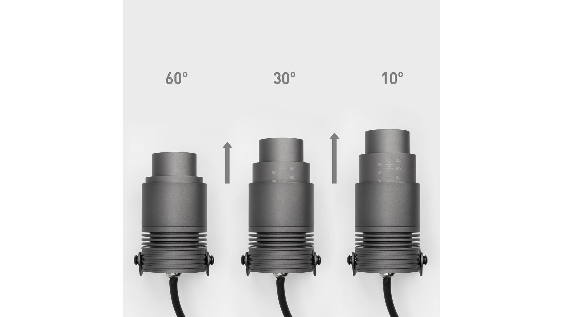 Уличный светильник Arlight ALT-RAY-ZOOM-R61-12W Warm3000 (DG, 10-60 deg, 230V) (IP67 Металл) 026447(2)