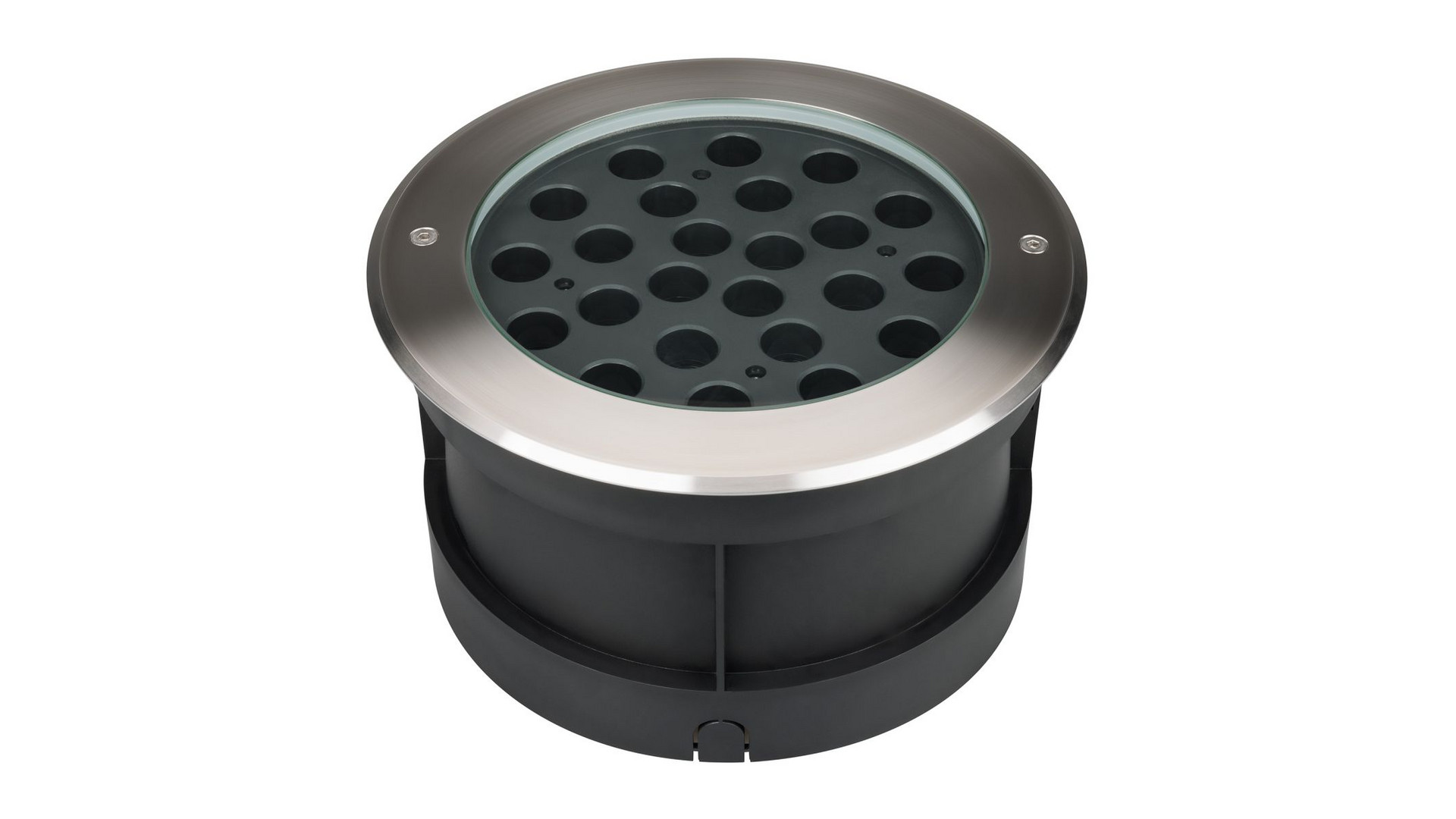 Ландшафтный светильник Arlight LTD-DAFNA-GROUND-R260-48W Warm3000 (SL, 45 deg, 230V) (IP67 Металл) 061289