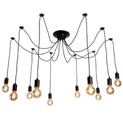 Подвесная люстра Arte Lamp 76 A9184SP-10BK
