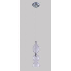 Подвесной светильник Crystal Lux Iris SP1 B Transparent